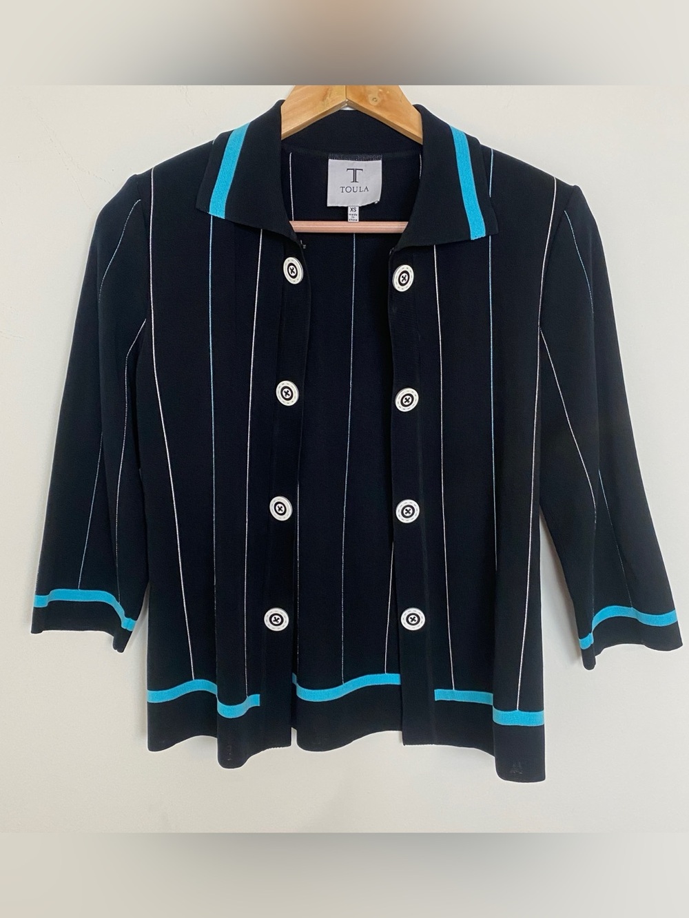 Toula cardigan Black Sz XS
